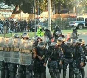 Сан-Паулуда полицейлер мен метро жұмысшылары қақтығысты