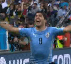 Уругвай-Англия - 2:1 (ВИДЕО) 