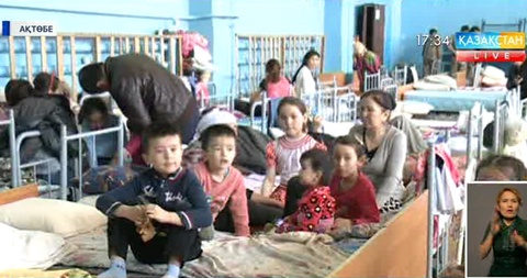 Ақтөбеде тасқыннан зардап шеккендерге гуманитарлық көмек жетті