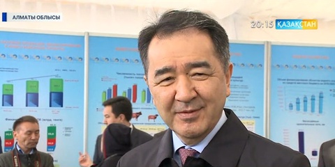 Премьер-Министр Бақытжан Сағынтаев Алматы облысына барды