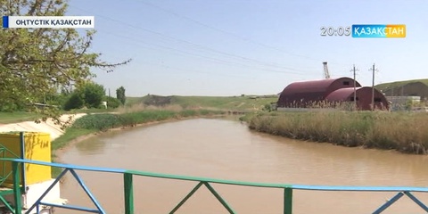Оңтүстік Қазақстан облысында өзен арнасынан асып егістікті шайып кетті