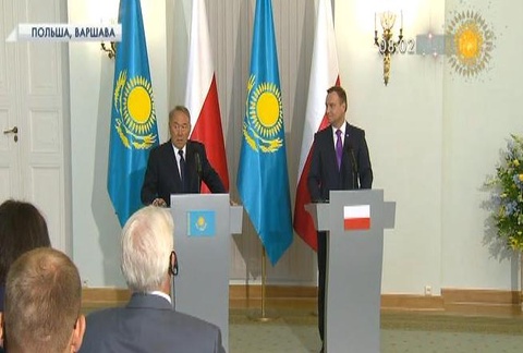 Елбасы Польшаға ресми сапармен барды                                  