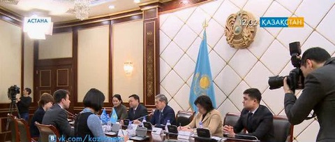 Қуаныш Сұлтанов Баскут Тункакпен кездесті