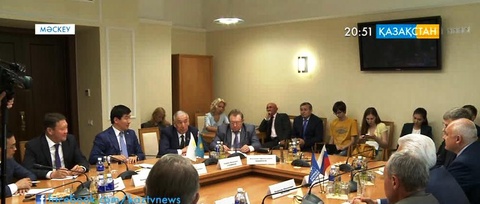 Ресейде Бауыржан Байбек Ресей Мемлекеттік Думасының жетекшісі Сергей Нарышкинмен кездесу өткізді