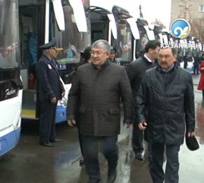 В Кызылорде на рейс вышли 20 эко-автобусов