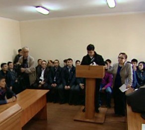 Алматыда Қаржы полицейлерінің ісі бойынша сот отырысы өтті