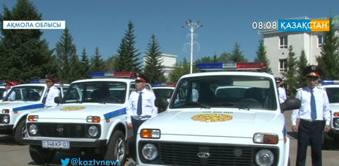 Құқық қорғаушылар жаңа автокөлікке ие болды