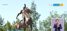 Памятник Баян батыру открыли в Павлодаре