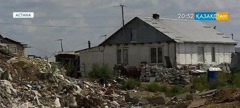 Қоқыс үстіндегі үйлер