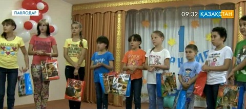 Павлодарда кәсіпорындар мен ұжымдар «Мектепке жол» акциясына белсенді қатысуда