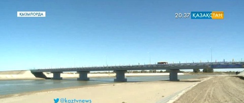 Қызылордада жаңа көпір пайдалануға берілді