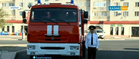 Атырауда құтқарушыларға жаңа техника табысталды