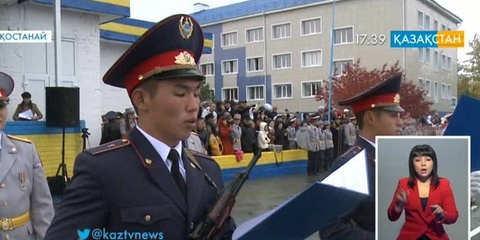 Курсанттар ант қабылдады