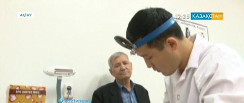 Ақтау қаласындағы қарияларға дәрігерлік көмек көрсетілді