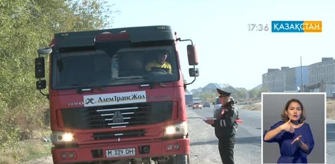 Жүк көлік иелері айыппұл төлеуден жалтаруда