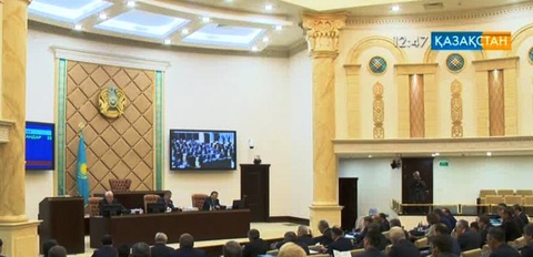 Сенаттың пленарлық отырысы өтті