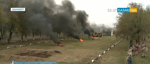 «Бүркіт» арнайы жасағының сарбаздары «Күрең берет» үшін сынға түсті