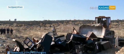 Талдықорғанда ойын автоматтары жойылды