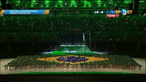 XV Паралимпиада ойындарының ашылу салтанатында орындалған Бразилия Әнұраны (ВИДЕО)