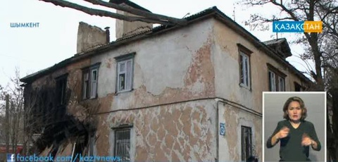 Шымкентте  газдан жарылыс болған үйдің тұрғындарына пәтер беріледі