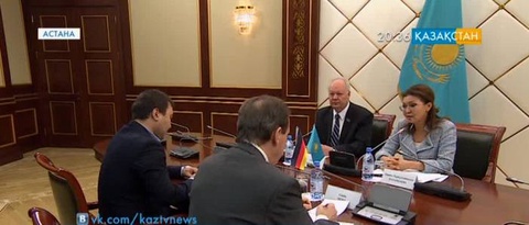 Дариға Назарбаева Германияның Қазақстандағы Төтенше және өкілетті елшісі Гидо Херцпен кездесті