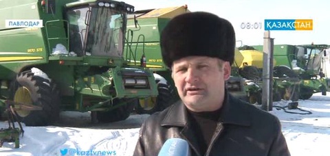 «Шербак» шаруа қожалығындағы 6 техника 6 мың адамды алмастырады