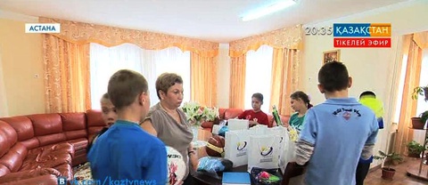 Астанада «Бар жақсылық - балаларға» акциясы өтті