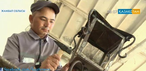 Тараз қаласындағы түзеу мекемелерінде жазасын өтеп жатқан азаматтар, сұранысқа ие мамандықты меңгеріп шығады