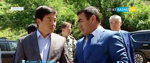 Бауыржан Байбек  селден зардап шеккен аймақты аралады