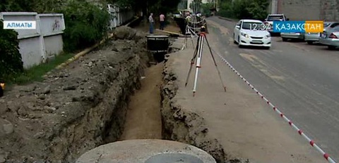 Алматыда жылу құбырларын жаңарту жұмыстары уақытынан кешігуде