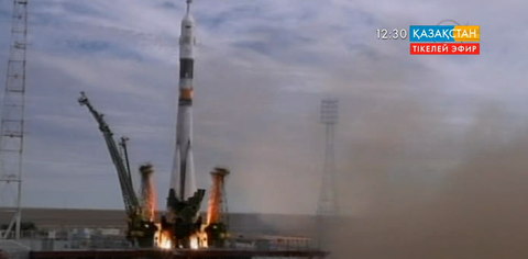 Құрамында қазақ ғарышкері бар экипаж бүгін Халықаралық ғарыш станциясына жетеді