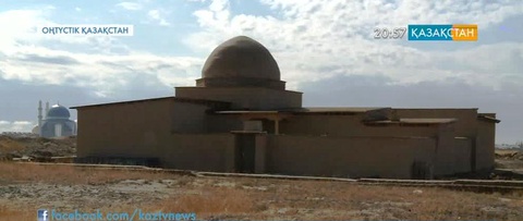 Түркістаннан табылған Есім хан қорғаны мен хан мешітін қалпына келтіру жұмыстары бітуге жақын