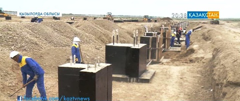 Қызылордада «Бәйтерек» холдингінің қолдауымен шыны зауыты салынып жатыр