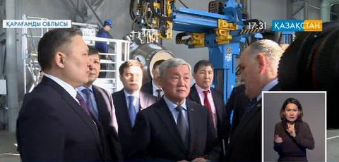Бердыбек Сапарбаев побывал с рабочей поездкой в Карагандинской области