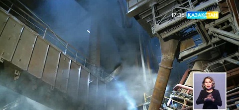 Теміртаудағы металлургиялық комбинатта үшінші газ тазалау конвертері іске қосылды