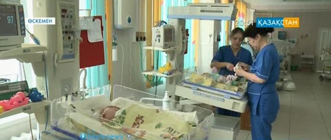 Өскемендегі «Ана мен бала» орталығына ретинопатия ауруын емдейтін медициналық құрылғы табысталды