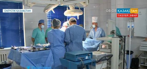 Успешную операцию по трансплантации печени провели врачи в Шымкенте