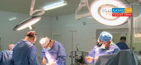 Еліміз бойынша тұңғыш рет қолқаға күре тамырларды жалғау операциясы сәтті өтті