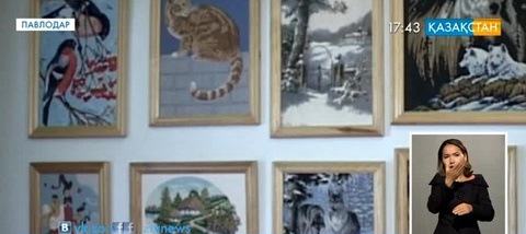 Павлодарлық Андрей Селюх кестеден картина жасайды