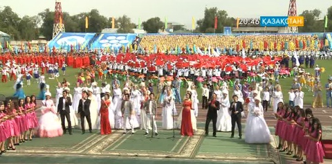 Талдықорғанда қала күні мерекеленді