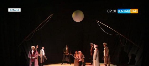 Қалибек Қуанышбаев атындағы театрда «Абай» трагедиясы қойылды