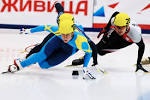 Казахстанская команда прошла в финал мужской эстафеты в шорт-треке