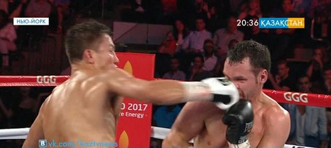 Геннадий Головкин Дэниэл Гилді 3-ші раундта нокаутқа жіберді (ВИДЕО)