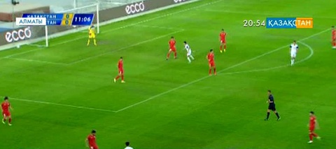 Қазақстан футболшылары Тәжікстан құрамасын 2:1 есебімен жеңді