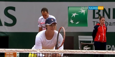 Ярослава Шведова жұптық сайыста екінші айналымға шықты