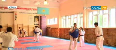 Қазақстан құрамасы каратэ шинкиокушинкайдан Азия чемпионатына дайындалуда