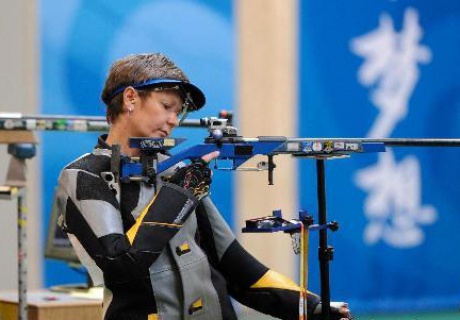 Ольга Довгун стала чемпионкой Азиады в стрельбе из трех положений