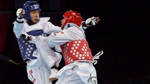 Таэквондист Нурсултан Мамаев стал серебряным призером Азиады в Инчхоне