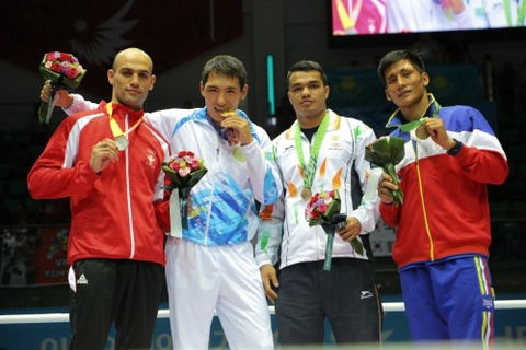 Инчхон-2014. Жәнібек Әлімханұлы мен Адель әл Хиндави жекпе-жегі (ВИДЕО)