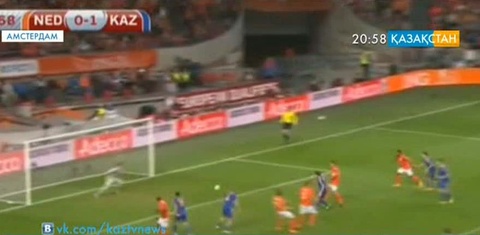 Футбол. Нидерланд - Қазақстан – 3:1